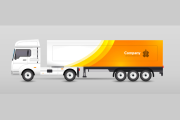 Реклама на машине